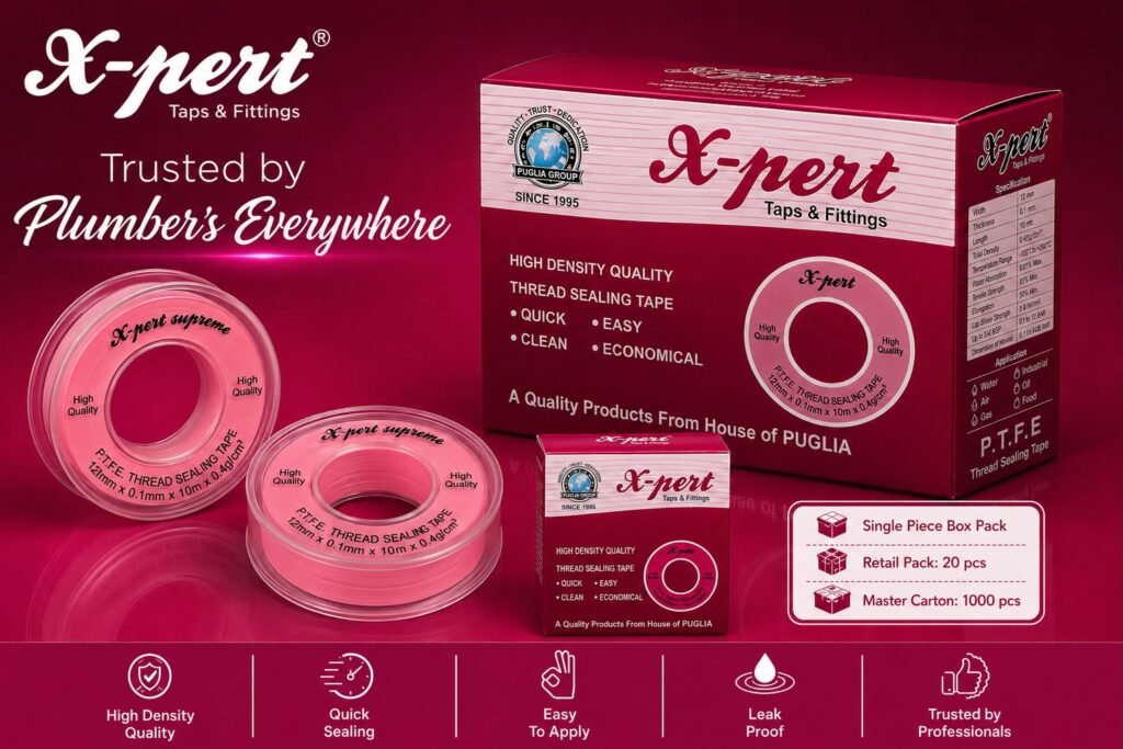PTFE TEFLON TAPE (PINK)